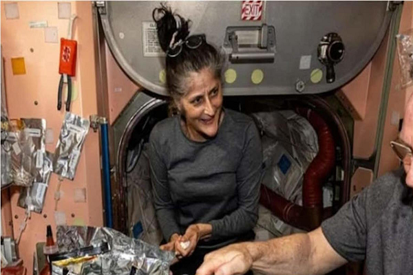 Sunita Williams In Space