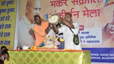 50 किलो पुष्प से भगवान