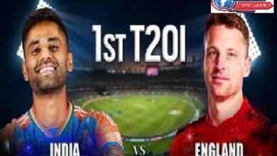 IND vs ENG 1st T20