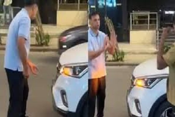 Rahul Dravid Car Accident