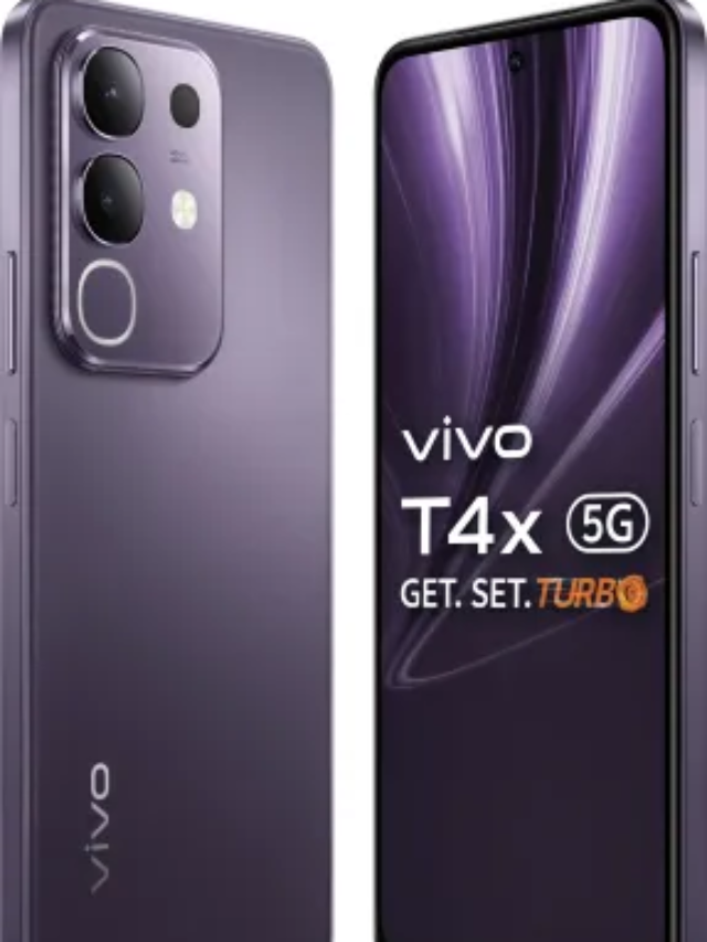 Vivo T4x 5G भारत में लॉन्च, 6500mAh बैटरी समेत मिलेंगे कई शानदार फीचर्स