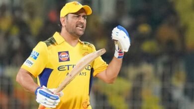 CSK vs RCB MS Dhoni: