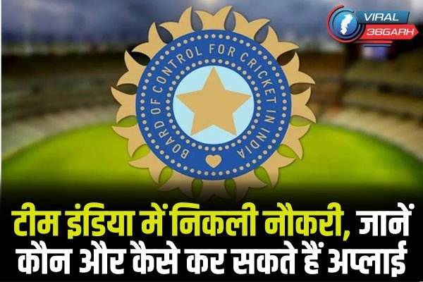 BCCI Job Team India